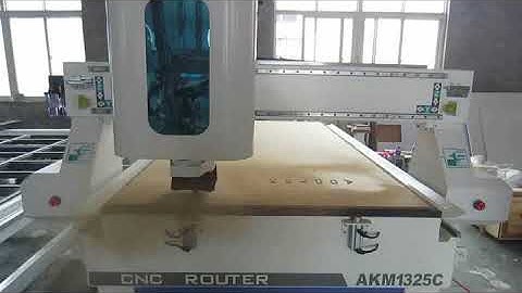 Acctek ATC cnc router working video