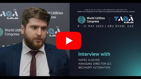 Exclusive Interview with Hafez AlSayed, Managing Director GCC, BECKHOFF Automation