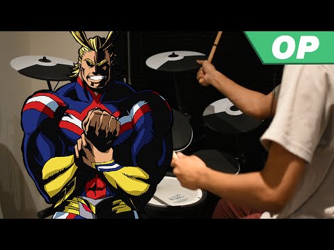 boku-no-hero-academia-season-3-op--【odd-future】by-uverworld---drum-cover