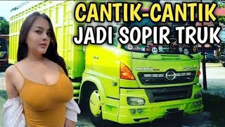 Driver cantik| 5. Sopir truk center cantik~ Menjadi Driver Bus &Truk| Driver Cantik indonesia
