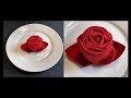 Diy how to fold a cloth napkin into a rose shape madebyfate 545