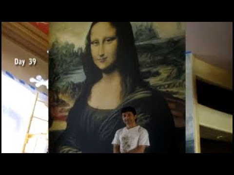 World's Largest Mona Lisa - AZ Murals by Esen Kaya