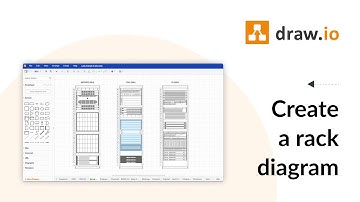 Create a rack diagram for free using draw.io