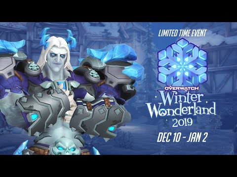 Video: Tu Je Pogled Na Nove Preobleke Zimskih Dogodkov Winter Wonderland Overwatch