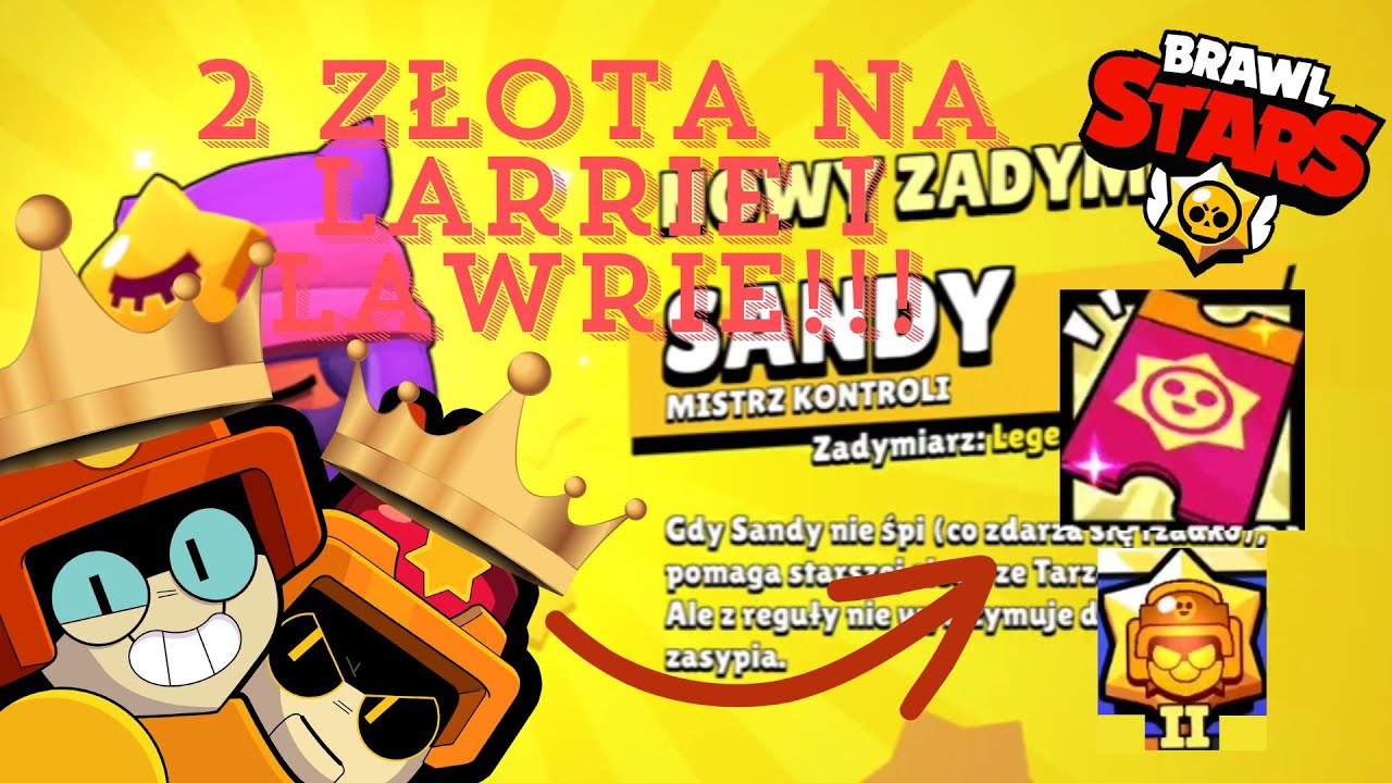 Brawl Stars 2 Złoty poziom mistrzostwa na Larrie & Lawrie!!!! YouTube