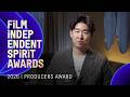 TONY YANG wins the PRODUCERS AWARD at the 2026 Film Independent Spirit Awards