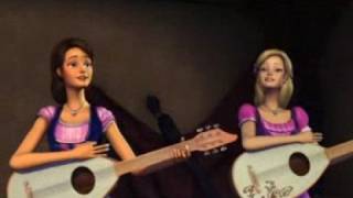 Video thumbnail of "liana y alexa- barbie y el castillo de diamantes"