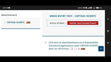 drdo STA B Form Rejected List 2022 | DRDO CEPTAM 10 Form Rejected List #educationtechnoworld