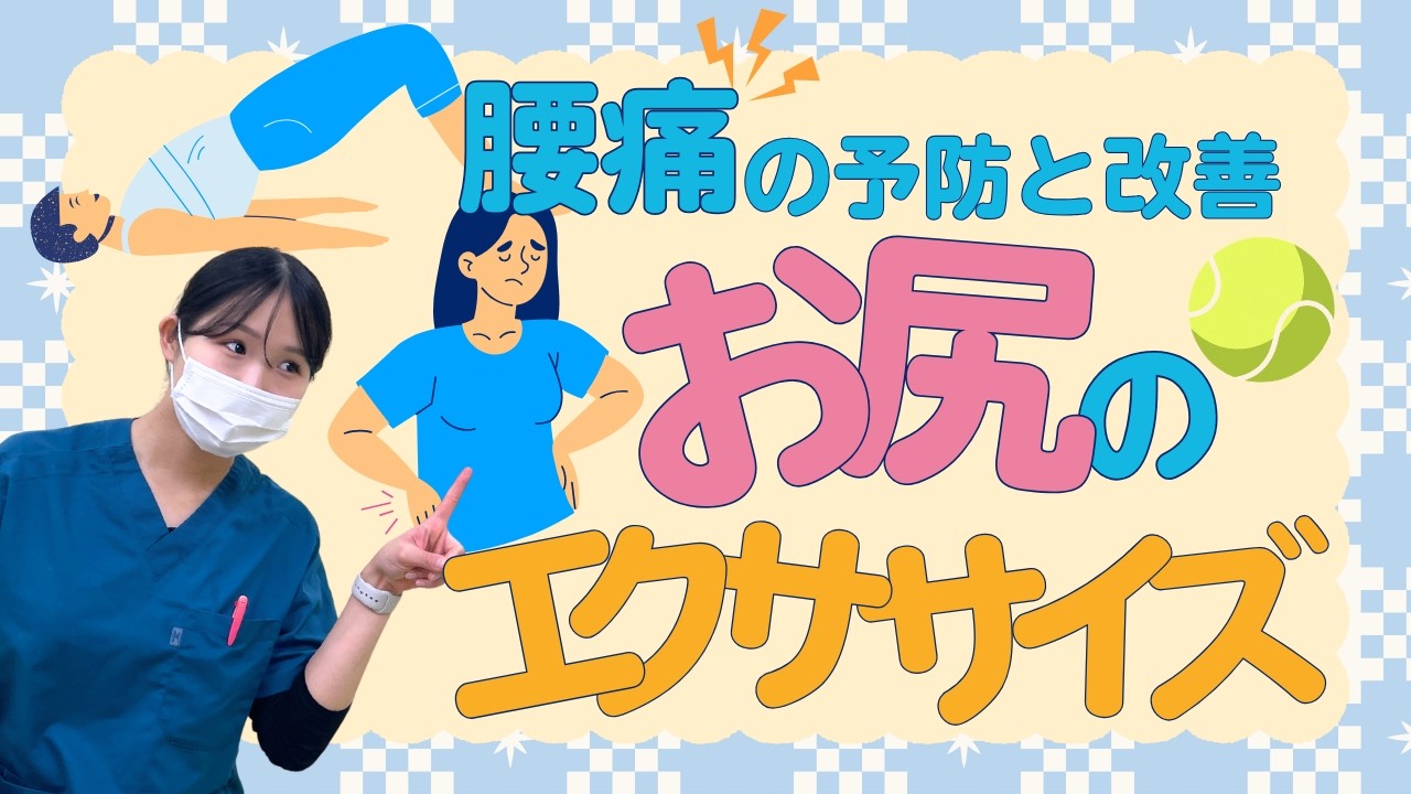 【腰痛の予防と改善に】お尻の硬さからくる腰痛へ｜自宅でできるお尻のエクササイズ｜理学療法士が解説