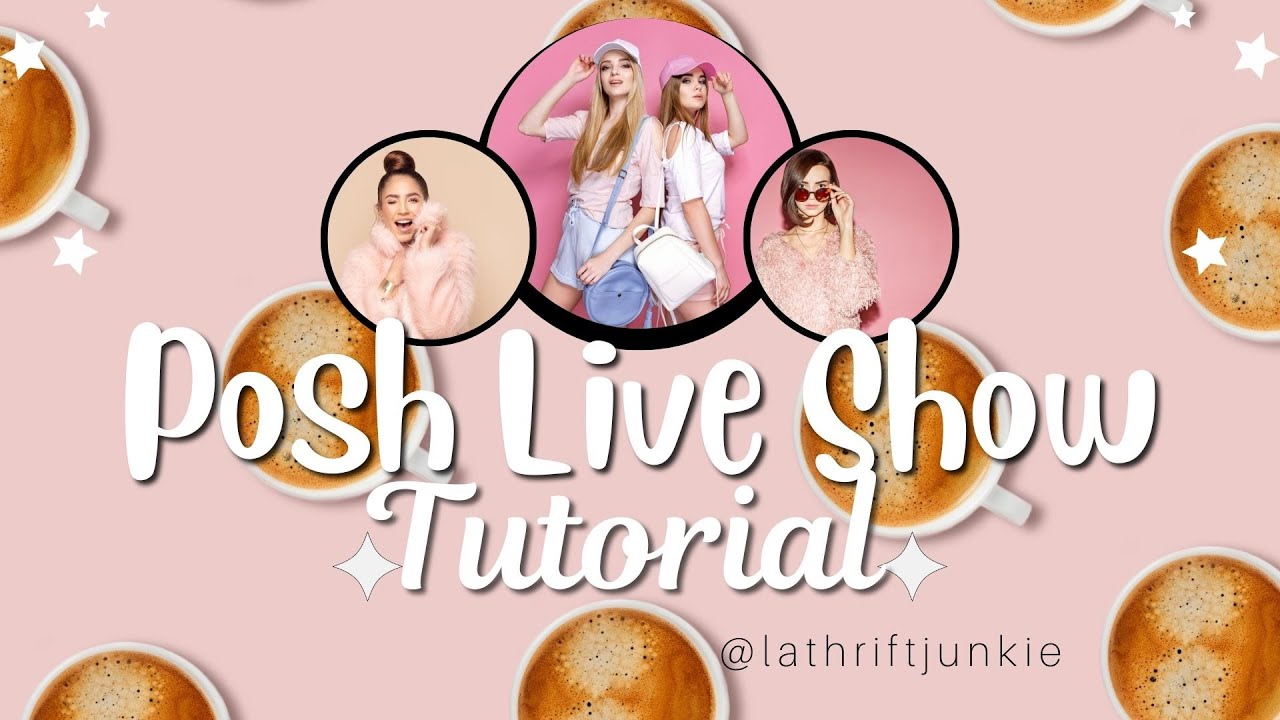 HOW TO Schedule a Poshmark Live Show Silent or LIve Auction - YouTube