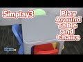 Play Around Table & Chairs from Simplay3 Play Around Table & Chairs from Simplay3