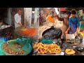 Traditional street food in Jalalabad Afghanistan | Liver fry | Afghani Bolani | Sweet food