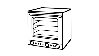 Retro Home Cooker In Monochrome Sketch Style Stock Illustration  Download  Image Now  Oven Baking Drawing  Art Product  iStock