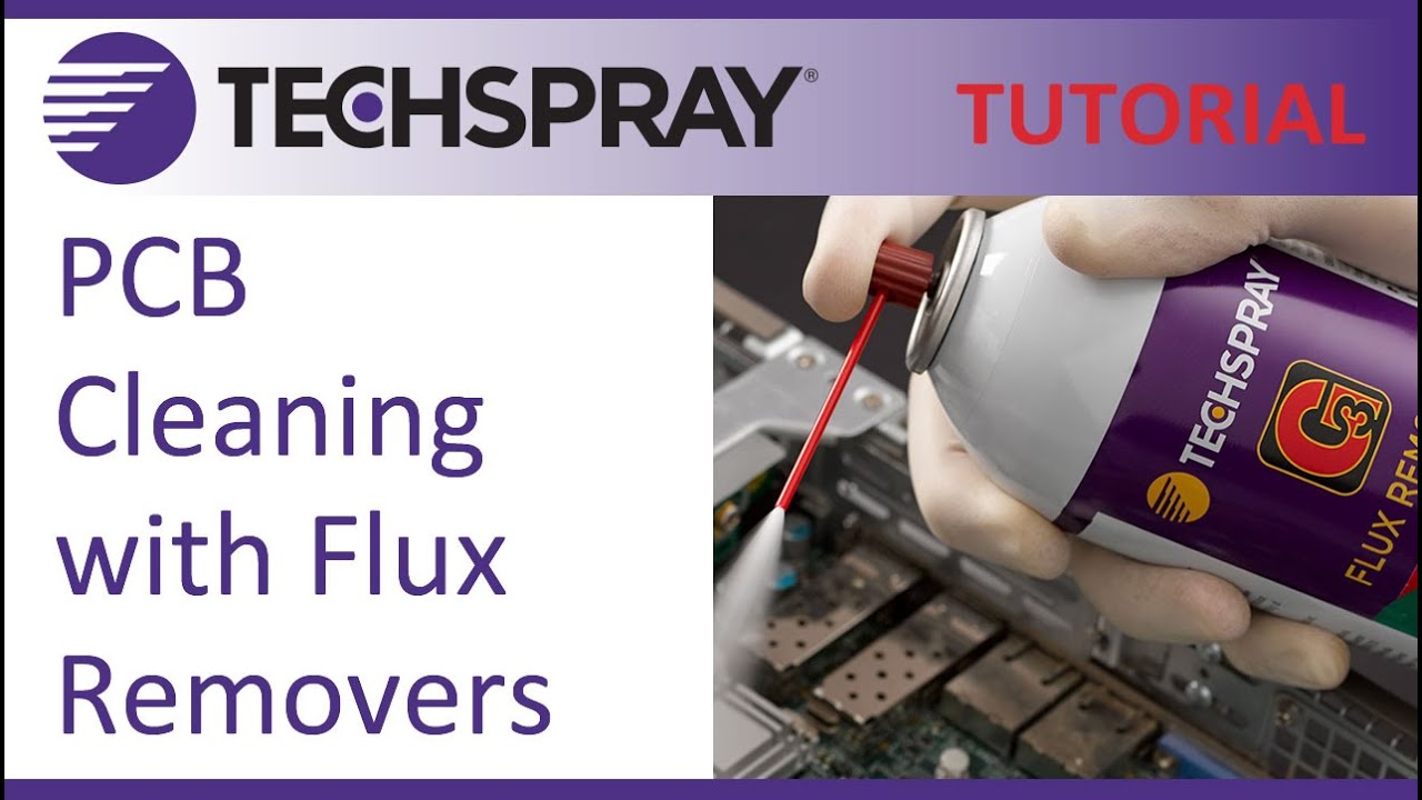 f.lux วิธีใช้  2022 Update  Techspray Flux Remover How-To Video