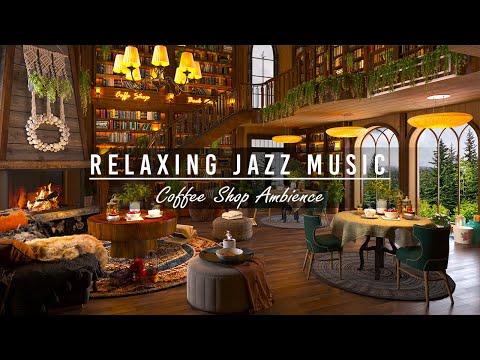 Studying, Working with Jazz Relaxing Music in Cozy Coffee Shop Ambience ☕ April Background Music