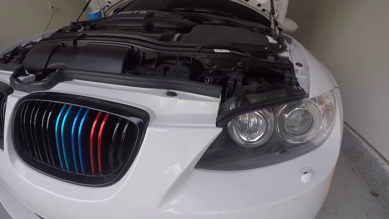 Полировка фар bmw e90