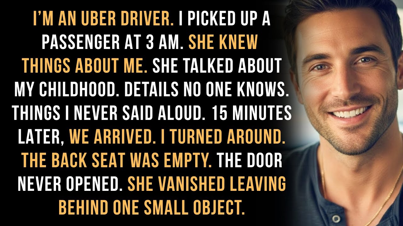 I Picked Up a Passenger at 3 AM. She Knew Things About Me. Then She Vanished From My Car.