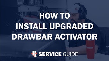 How to Install Upgraded Drawbar Activator| CNC Routers Service