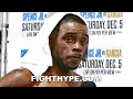 ERROL SPENCE SENDS CRAWFORD & PACQUIAO "LINE 'EM UP" MESSAGE; GIVES DANNY GARCIA "IMPACTFUL" WARNING
