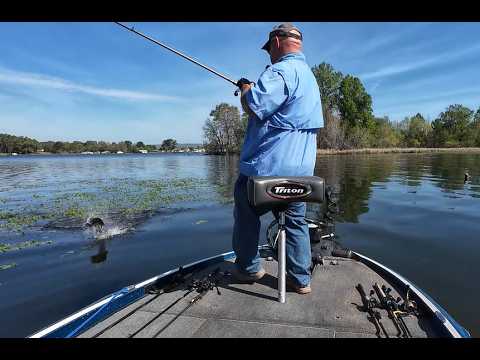 Late March early April bass fishing.