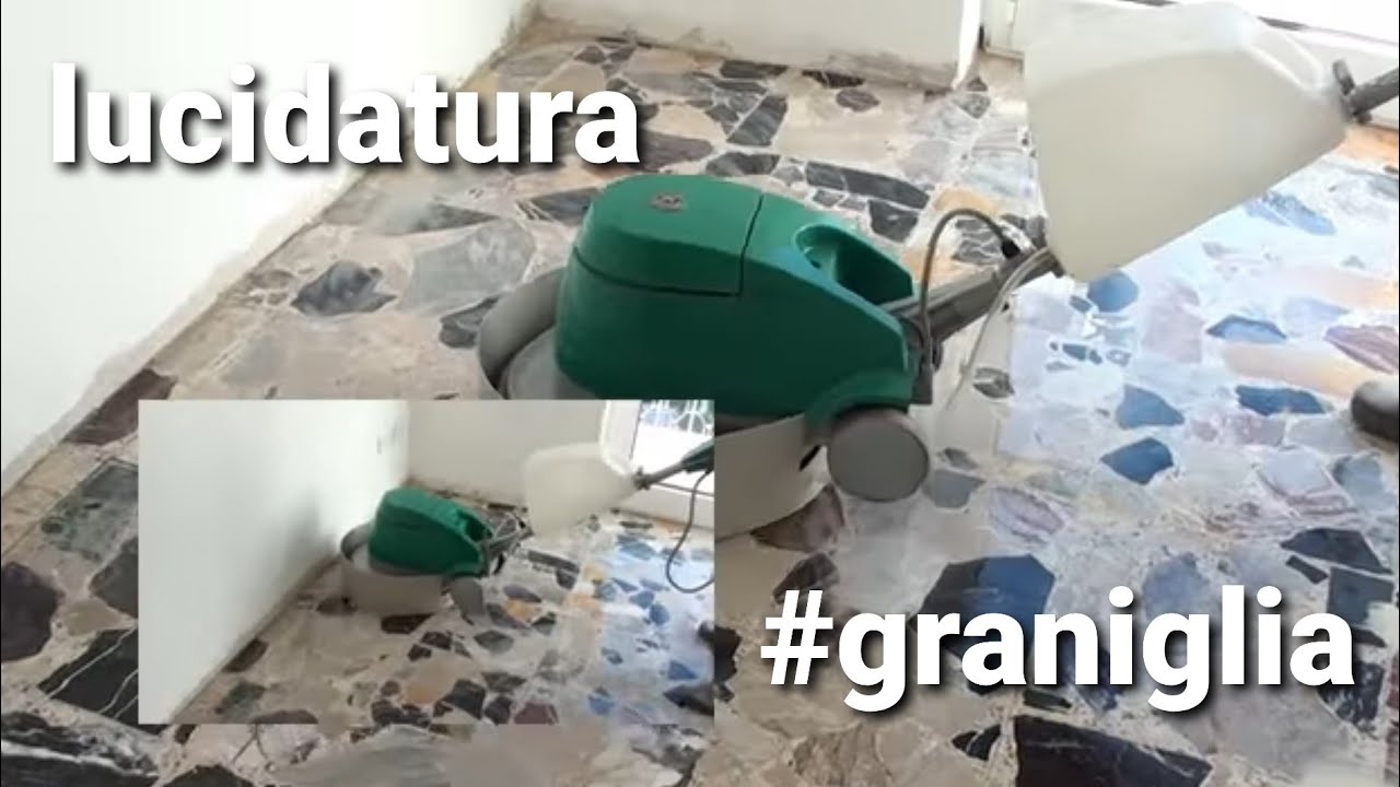 Lucidatura del marmo e graniglia youtube Pavimento in graniglia di marmo