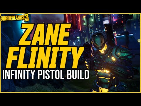 WHY IS THIS SO GOOD! Best Pistol Zane Build (+Gamesave) // Updated Zane Flinity // Borderlands 3