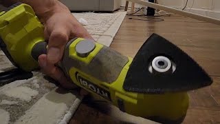 How to change Ryobi Multi Tool blade and accessories