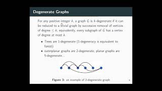 Guoning Yu - Linear Arboricity of Degenerate Graphs