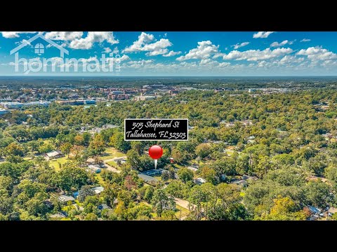 505 Shephard St, Tallahassee, FL home video tour