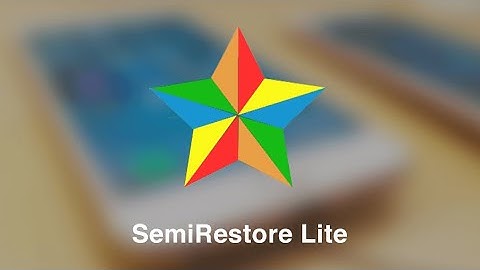 [Tutorial] How to Run or Use SemiRestoreLite to remove all tweaks on Cydia iOS 11 Electra Jailbreak