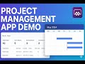 PowerApps Project Management App Demo | Tasks, Checklists, Calendar View & User Roles