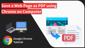 How to Save a Web Page as PDF using Chrome browser on Computer
