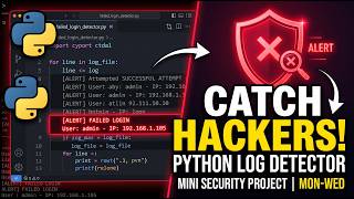 Detect Suspicious Activity with Python (Cybersecurity Mini-Project) (Lecture 09)