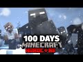 I Spent 100 Days in a Frozen Zombie Apocalypse in Minecraft... Part 2