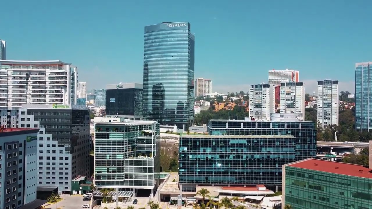 Mexico City Skyline | Jaw-Dropping Skyscrapers in Free Stock Video