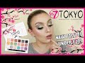 The cutest W7 palette?? | NEW W7 Tokyo Pressed Pigment Palette Review & Swatches AD | Auroreblogs