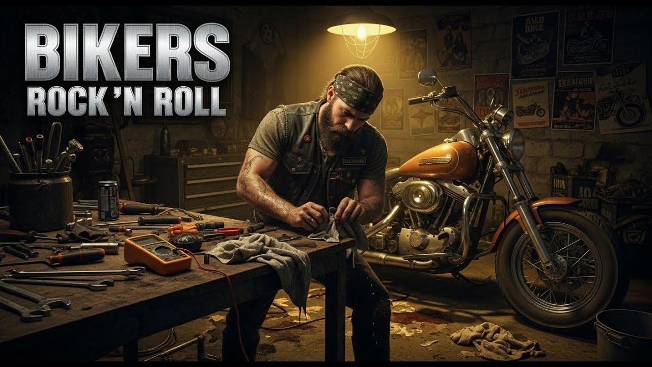 Southern Biker Rock 2025 🎸 Ride Hard, Live Wild – Music for Free Spirits