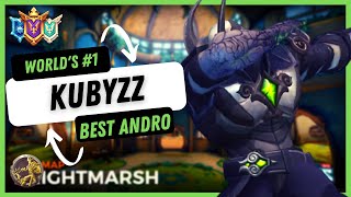 Worlds Grand Master Kubyzz Best Androxus Ranked Gameplay Paladins Ranked Compeive