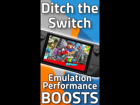 Ditch Your Switch! Emulation Performance Boosts | Steam Deck #shorts #steamdeck #emulator