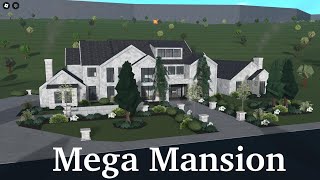 MEGA MANSION BLOXBURG SPEEDBUILD * 6  bedrooms * 200k