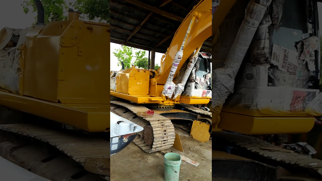 How to paint Backhoe YouTube