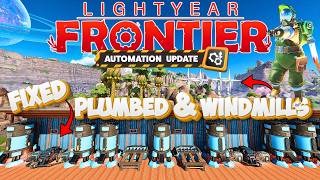 FIXED the Automation and Adding Windmills to the Mix - Lightyear Frontier: Automation Update