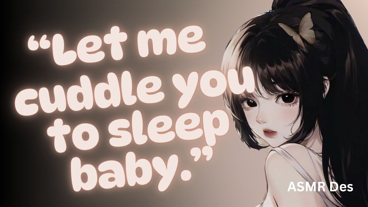 АСМР-подруга обнимает тебя перед сном 🤍 называет тебя хорошим мальчиком, нежно массирует спину и ...