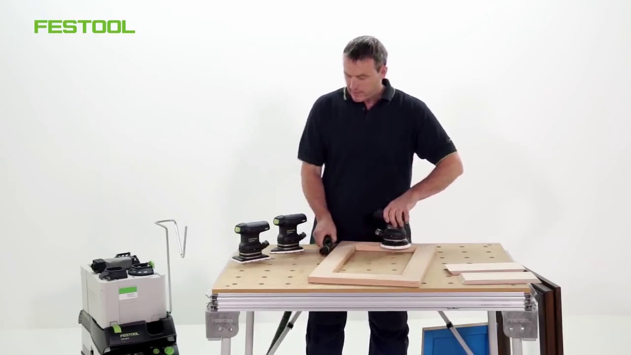 Festool TV épisode 87 : ponceuses ETS 125, DTS 400 et RTS 400