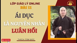 ÁI DỤC là nguyên nhân LUÂN HỒI ||GIÁO LÝ ONLINE .BÀI 11 ||THẦY TÂM ĐỨC