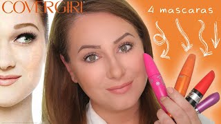 Covergirl Mascara Showdown  Lash Blast Volume  Lash Bloom Plumpify Blastpro U0026 Lash Exact