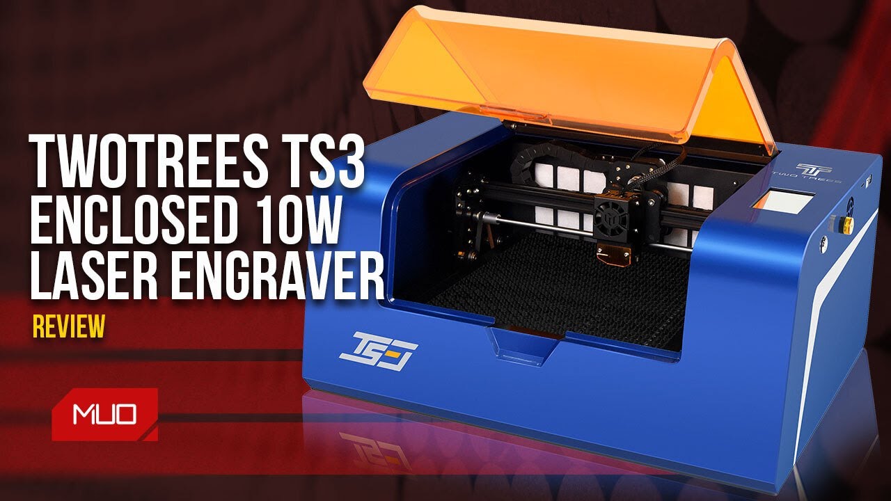 TwoTrees TS3 Enclosed Laser Engraver Safetest Super Powerful 10W