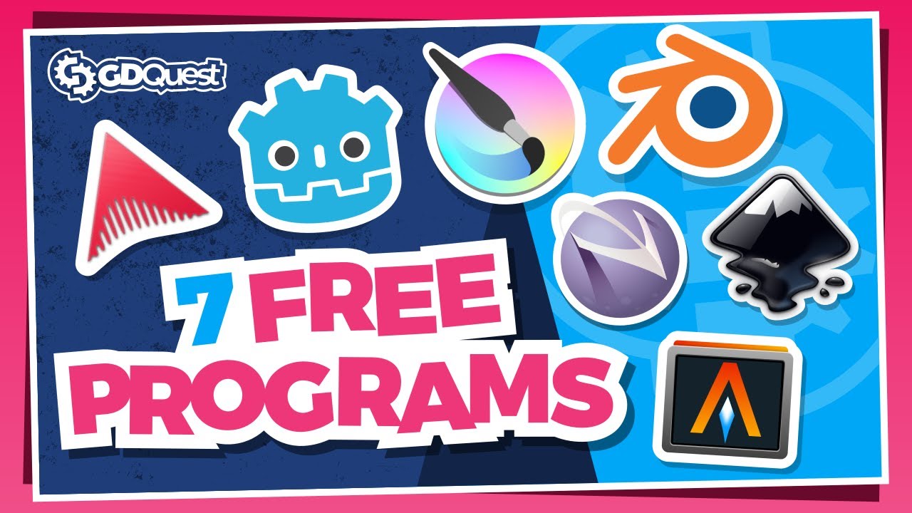 The 7 Programs I Use to Make Games: Free and Open-Source