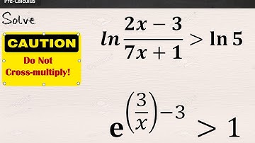 Solving Logarithmic and Exponential Inequalities with Restricted Domains