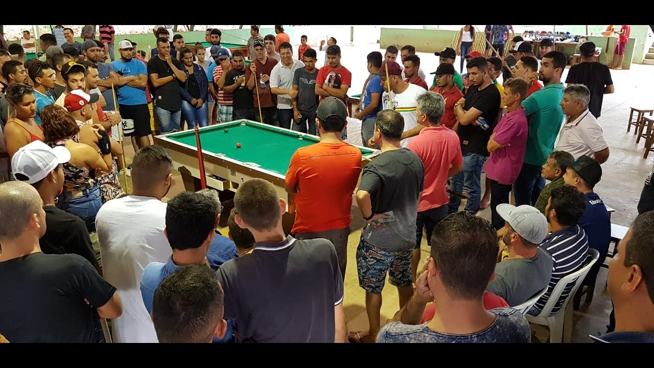 Baianinho de Mauá X Cobrinha, semi final do torneio de sinuca de